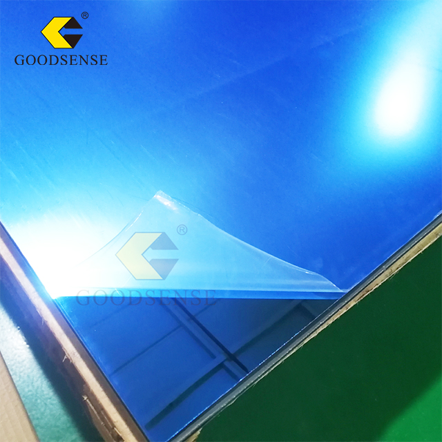 Goodsense Espejo De Plastico Espejo Hoja De Plexiglás Espejo De Plástico De Doble Color Perspex Reciclable Decoración Ecológica Espejo Irrompible Lucite Azul Panel Acrílico De Doble Cara Fabricante