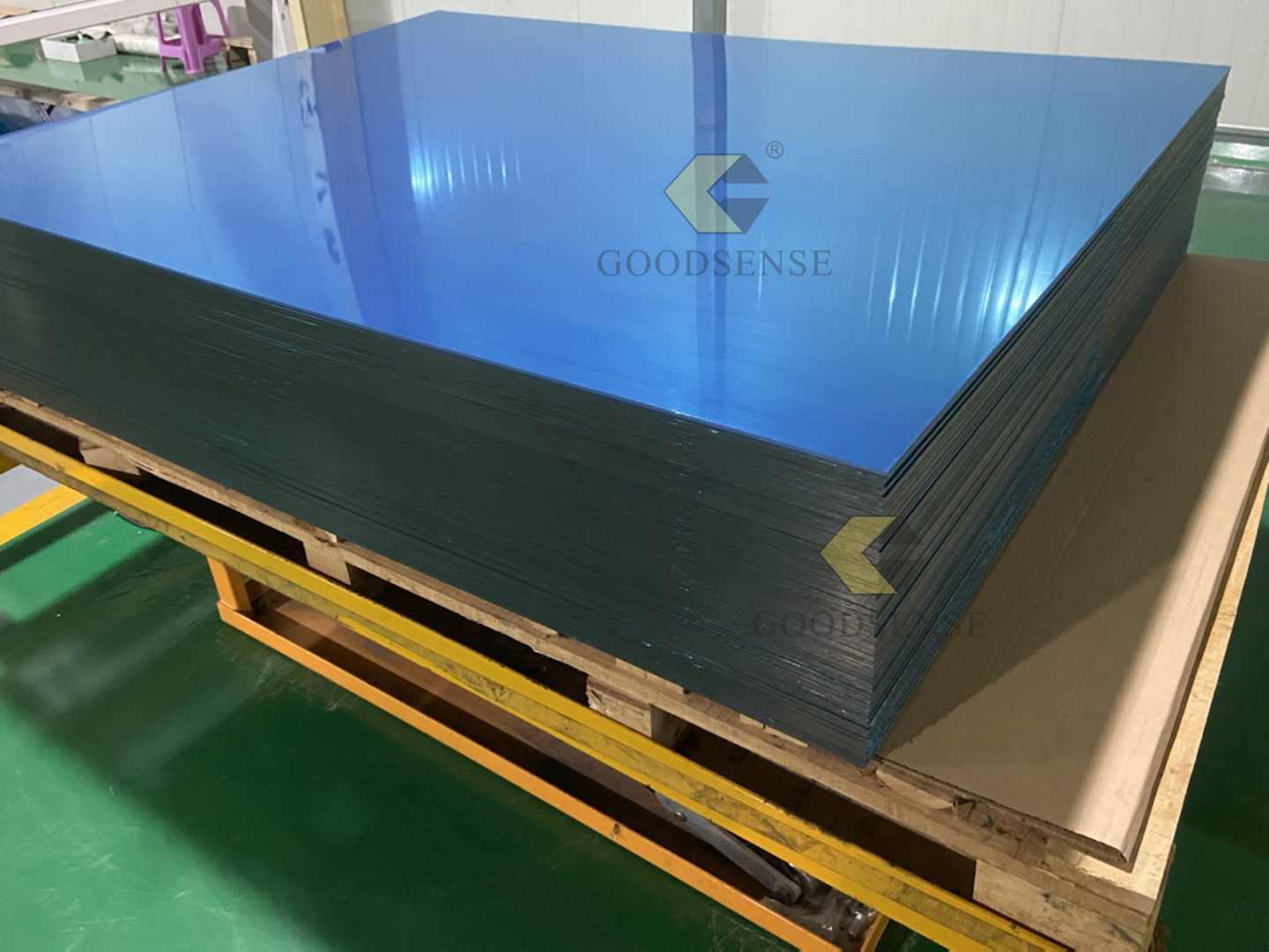 Goodsense Espejo bidireccional de acrílico dorado Comercio al por mayor Espejo de plexiglás orgánico 100% virgen Hoja de metacrilato PMMA transparente personalizado Medio espejo Espejo transparente para espejo infinito