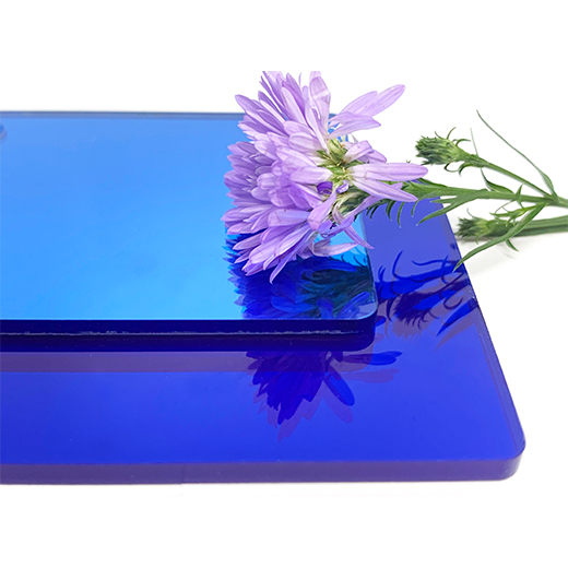 Goodsense Fabricante de espejos de una cara azul acrílico Autoadhesivo Hojas de espejo de plexiglás lucita personalizadas Etiqueta de pared Seguridad irrompible Perspex Espejo de gimnasio Indonesia para grabado láser